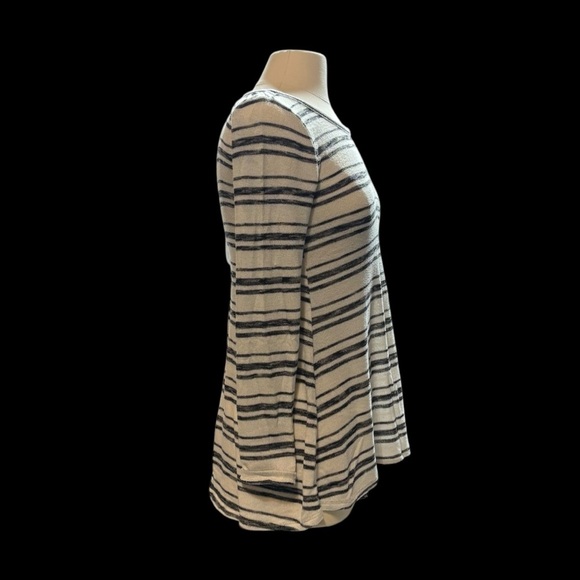 Pink Republic | Striped Long Sleeve Tunic Top | Small - Picture 4 of 8